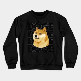 Doge Typography Crewneck Sweatshirt